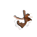 Miniatyrbild 5 av 5: Trägitarr Ukulele Kalimba Stativ Snygg Y-Design