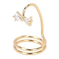 Miniatyrbillede 2 af 8: Moderigtigt fingerneglering galvaniseret kobber manicurering neglekunsttilbehør guld