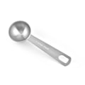 Miniatyrbilde 4 av 4: Måleskjeer i rustfritt stål - 10 deler: 1/8 ts, 1/4 ts, 1/3 ts, 1/2 ts, 3/4 ts, 1 ts, 1/2 ss - for tørre og flytende ingredienser