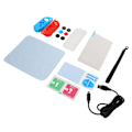 Miniatyrbild 5 av 8: Tillbehör för Switch Family Bundle - skärmskydd, greppskydd, kortfodral, bärväska - allt i ett