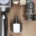 Miniatyrbillede 4 af 8: Soda Vand CO2 Adapter Mini Regulator Hjemmelavet Øl Corny Keg 3/8‑24UNF til 6ACME‑6G