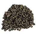 Miniatyrbilde 2 av 8: 500 stk trykknapper i jernmateriale, flate, glatte, lyse overflater, lette, fargerike syknapper YK4/5‑004 (bronse)