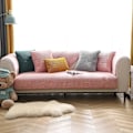 Miniatyrbillede 1 af 5: Premium Velour Sofabetræk, Skridsikre Sofabetræk, Elaborerede og Udsøgte Sofabetræk, Sofahyndebetræk til Soveværelse, Hotel og Kontor 70*150cm)