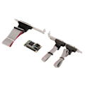 Pikkukuva 4 / 8: Mini PCIe -sarjan rinnakkaislaajennuskortti 6 Gbps PCI Express tulostimeen LPT-portti 2-portti RS 232 DP9 -nastasovitin 4U-kotelolle