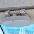 Pikkukuva 2 / 5: Auto aurinkolasikotelo - Magneettinen pidike ajoneuvon aurinkosuojaan (harmaa)