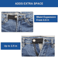 Miniatyrbilde 4 av 5: 5-Pack justerbare bukseknappforlengere for gravide og jeans