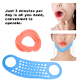 Miniatyrbild 2 av 8: Face Sleeping Lifting Hammock Chin Cheek Slimmer Anti Wrinkle Silicone Lip Exerciser