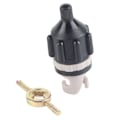 Miniatyrbillede 1 af 8: Adapter til oppumpning af paddleboard - nem at oppumpe, lækagesikker, bærbar adapter til oppumpning af luft til paddleboards, gummibåde, sort