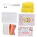 Miniatyrbilde 6 av 8: Nålefilting ull kjemisk fiber plysj dukke making DIY materiale nål håndlaget håndverk(200# Kylling )