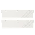 Miniatyrbillede 7 af 8: Computer Vandkøling Heatsink Aluminiumlegering Hukommelseskøling Heatsink DDR5 Hukommelseskøler Hvid