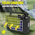 Miniatyrbild 4 av 5: Solar Trådlös Bluetooth Högtalare Portabel FM Radio Högtalare Svart