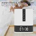 Miniatyrbild 5 av 5: Högtalare Nattlampa, Portabel Högtalare Dimbar Touch Sänglampa Flerfärgad Bordslampa Smart Väckarklocka 2000mAh Stödjer TF/SD-kort Perfekt Present Sovrum