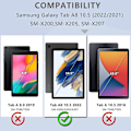 Miniatyrbild 2 av 5: Fodral för Samsung Galaxy Tab A8 10.5 tum 2021 2022 Tablet
