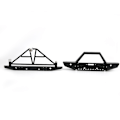 Pikkukuva 2 / 8: Metal RC-auton etu- ja takapuskurin lisävaruste sopii Axial SCX10 90046 1/10 RC-autoon