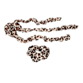 Miniatyrbillede 3 af 8: Varmefri hårkrøllemaskine med scrunchie Varmefri krøllestang pandebånd Sovende hårruller Stylingværktøj Leopardprint
