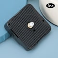 Miniatyrbild 3 av 8: 5 st Elektrisk väggklocka 6262 Quartz Scan Movement DIY Väggklocka Bytestillbehör (svart cover)
