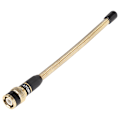 Miniatyrbillede 2 af 8: 16cm Professionel Holdbar Han BNC Fleksibel Fjederantenne UHF til ICOM IC-V9 Walkie Talkie Ham RadioGolden