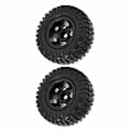 Miniatyrbilde 3 av 8: 2 stk. RC-hjul i metall, reservedeler for fjernstyrte biler for Axial SCX24 90081Black