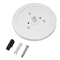 Pikkukuva 5 / 8: Studer B67 A807 A810 ja Revox A77 B77 PR99 A700 -keloille tarkoitettu NAB-sovitinadapteri, jossa on muovinen ruuviholkki