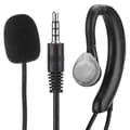 Öronkrok Typ 3.5MM Mobiltelefon Headset Surfplatta Mikrofon Hörlurar MIC 100-5600Hz