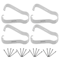 Miniatyrbillede 8 af 8: Stylus-penspidserstatning med høj følsomhed Touch Stylus-penspidser Tabletpenspidser til S6 S7 S7+ til Note10 til Note20 Sort