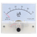 Miniatyrbild 6 av 8: 85C1 DC0-50UA Pointer DC Amperemeter Head Ampere Meter Line Circuit Mätenhet