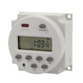 Miniatyrbillede 3 af 8: Lille type 7 dages programmerbar digitalt vist timerkontakt 1S~168h 5VA(110V AC)