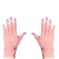 Miniatyrbilde 4 av 5: 2 Par Neglehansker UV-beskyttelseshansker Fingerløse Hansker For Å Hindre Solbrenthet På Hendene Rosa