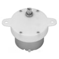 Miniatyrbild 1 av 8: Motor med reducerande hastighet DC 10RPM Hög vridmoment Rotation Cylinderform med terminal Ljudlös växel 6V