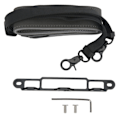 Miniatyrbild 1 av 8: Fjärrkontroll PU Läder Halsband Justerbar Lanyard med Aluminiumlegering Fäste för Mini3Pro RC med Skärm