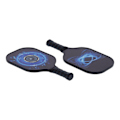 Miniatyrbild 8 av 8: Pickleball-racketset - Bärbar pickleball-racket i glasfiber med bollar