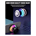 Pikkukuva 1 / 5: Magneettinen Bluetooth-kaiutin RGB-valaistuksella, kannettava äänilaatikko, A