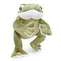 Funny Frog Plush Hand Puppet, Soft Stuffed Animal Doll for Kids' Role Play and Interactive Play