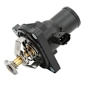 Miniatyrbillede 4 af 8: Motortermostat 1338177 1338257 Metal Sort Udskiftning til Opel Signum Insignia Vectra C