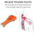 Miniatyrbillede 3 af 5: Trapezius Triggerpunkt Massager, Myofascial Release Nakke- og Skuldersmerter, Reducerer Træthed og Frigiver Tryk i Øvre Ryg og Lænd - Ny SZJR