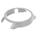 Miniatyrbild 6 av 8: PC-skyddande hårt fodral för Xiaomi MI Watch Color Smart Watch plast anti-scratch skydd ram grå