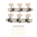 Miniatyrbilde 1 av 8: Gitarstemmepinner Maskinhoder Tunere Dual Holes 3R 3L for akustiske folkemusikk, klassiske gitarer