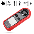 Miniatyrbild 7 av 8: LCD Digital Pocket Vindmätare Temperatur Anemometer Tester Larm 0- 30m/s