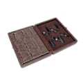 Miniatyrbillede 4 af 8: PU Læder Salon Saks Opbevarings Etui Hårklippesaks Organizer Box Brun Hår Styling Værktøjstaske til Barber Tilbehør