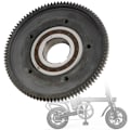 Miniatyrbilde 4 av 8: Blanding Material Rett Tann Elektrisk Sykkel Hovedgir Sammensetning Ensrettet Forholdshjul for TSDZ2 Midt Motor