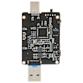 Miniatyrbild 4 av 8: CFExpress-kortläsare USB3.1 TYP C 10 Gbps Stöd 2TB Dual Interface Ultrasnabb överföring PH86A CFE-kortläsare