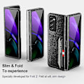 Miniatyrbillede 2 af 5: Slankt, let læderetui til Samsung Galaxy Z Fold 2 4 Fold4 Fold2 5g Fold.