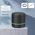 Miniatyrbilde 4 av 8: Bærbar mini Bluetooth-høyttaler med kraftig bass og støyreduserende mikrofon - svart