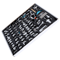 Miniatyrbild 8 av 8: 82st Symaskin set Multifunktionsspecifikationer Tillbehör för hemmet