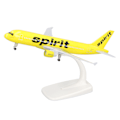 Miniatyrbilde 2 av 8: 320 Alloy Flymodell Høy Stimulering Fly Dekorasjon Modell med Display Base Gul Hvit