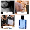 Miniatyrbillede 3 af 5: Herre Köln Parfume Langvarig Let Duft Style Azure Ocean Cologne 55ml