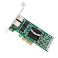 Miniatyrbild 4 av 8: PCI Express PCIe Gigabit 2 RJ45 Port Nätverkskort NIC 10/100/1000Mbps Server LAN-adapter med 82571 Chip
