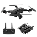 Miniatyrbild 3 av 8: D58 Fällbar drönare högupplöst kamera professionell RC drönare Quadcopter optiskt flöde 1080P