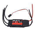 Miniatyrbillede 4 af 8: 60A ESC Elektronisk Hastighedskontrol til Fjernbetjening Drone Fastvinge Fly