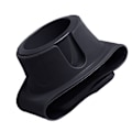 Miniatyrbillede 3 af 8: Silikone Sofa Kopholder til Sofa, Anti-Spild Sofa Coaster, Varmebestandig Armlæn Kopholder Bakke, Sort
